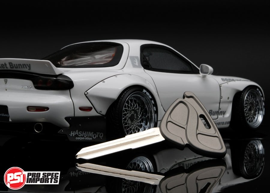 FD3S RX7 Key Blank - Frosted Titanium GR6 - Pro Spec Imports - KEY - -