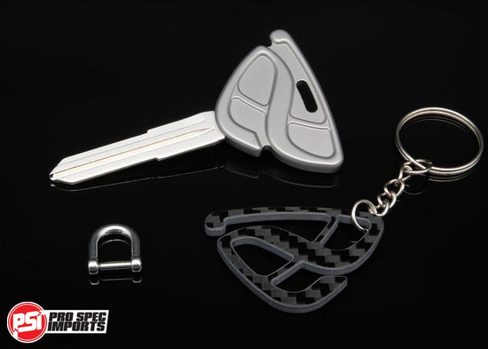 FD3S RX7 Key Blank - Frosted Titanium GR6 - Pro Spec Imports - KEY - -