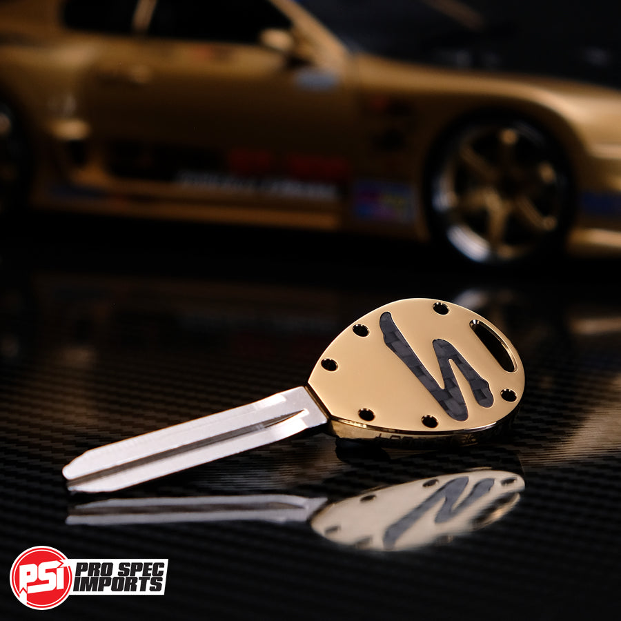 Collectors Edition 18K Gold CF - Titanium A80 (MK4) Supra Key + *ENTRY TO THE GOLD TOP SECRET 1/18 SUPRA GIVEAWAY*