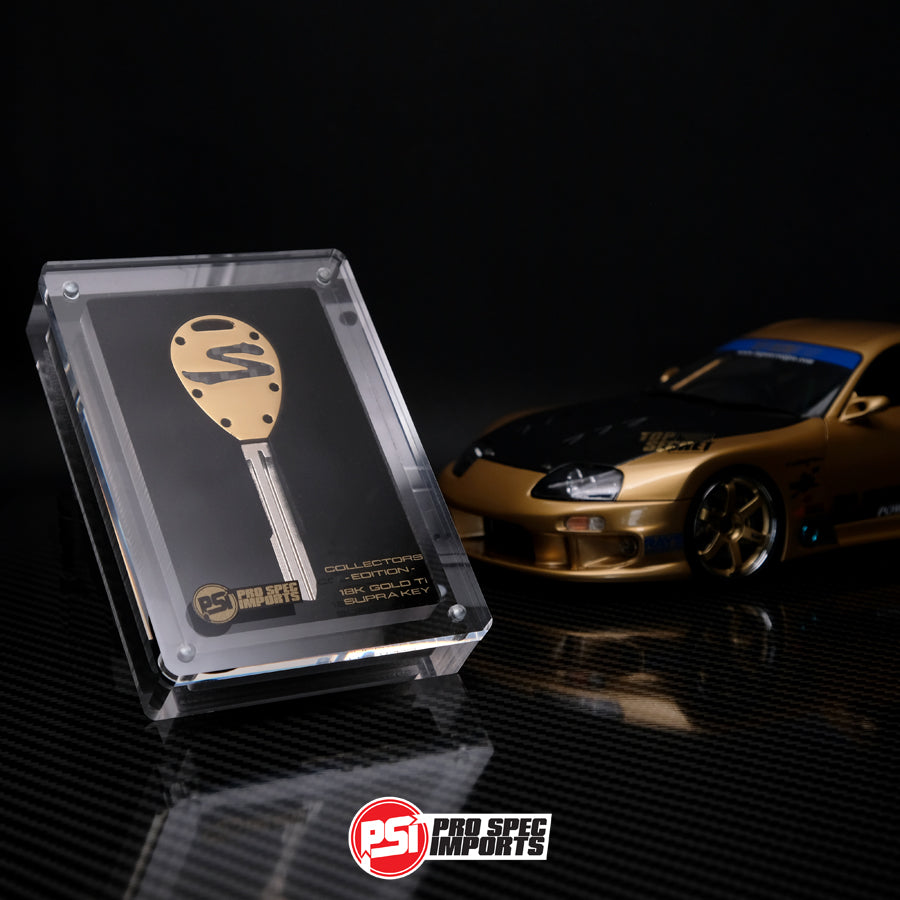 Collectors Edition 18K Gold CF - Titanium A80 Supra Key + *ENTRY TO THE GOLD TOP SECRET SUPRA GIVEAWAY*