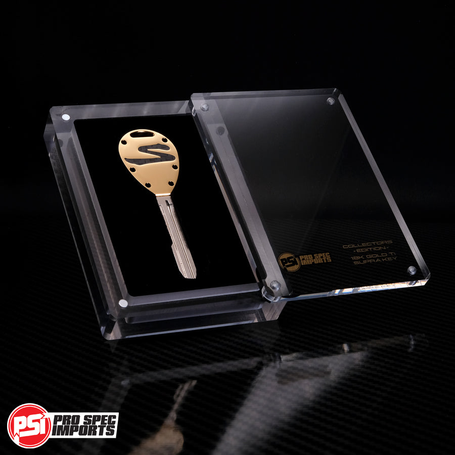 Collectors Edition 18K Gold CF - Titanium A80 (MK4) Supra Key + *ENTRY TO THE GOLD TOP SECRET 1/18 SUPRA GIVEAWAY*