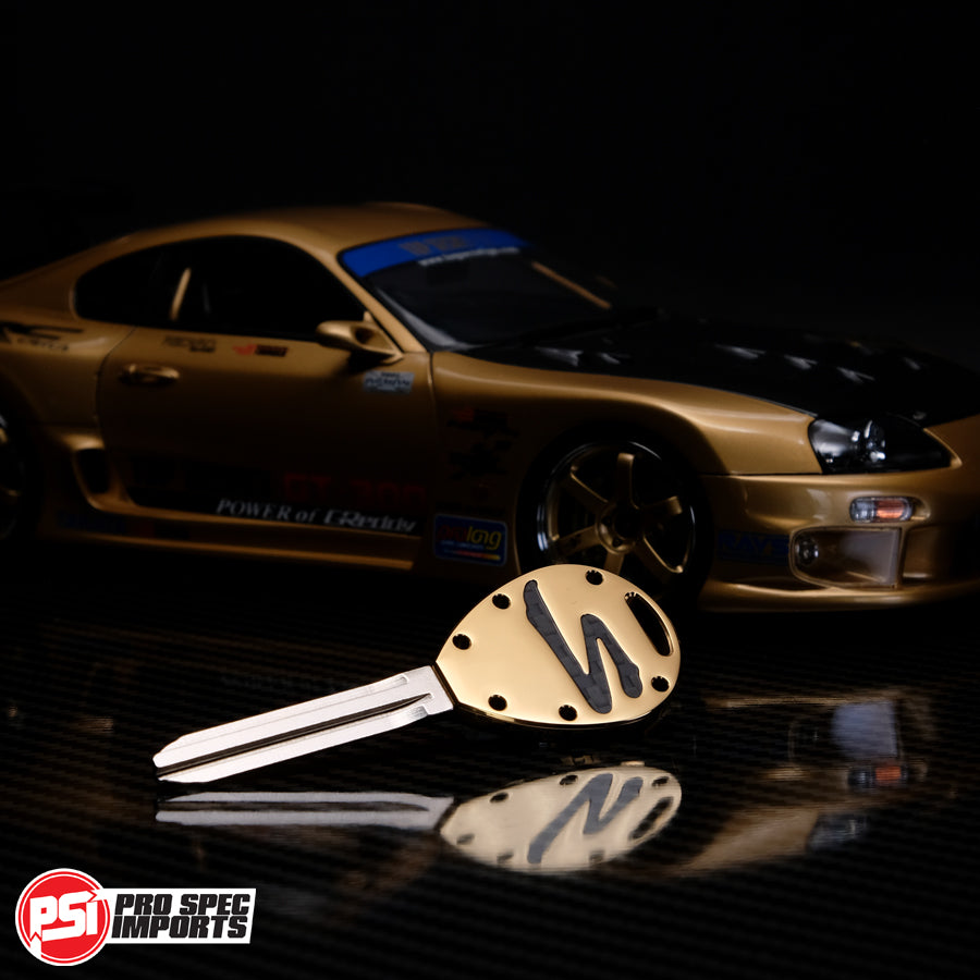 Collectors Edition 18K Gold CF - Titanium A80 (MK4) Supra Key + *ENTRY TO THE GOLD TOP SECRET 1/18 SUPRA GIVEAWAY*