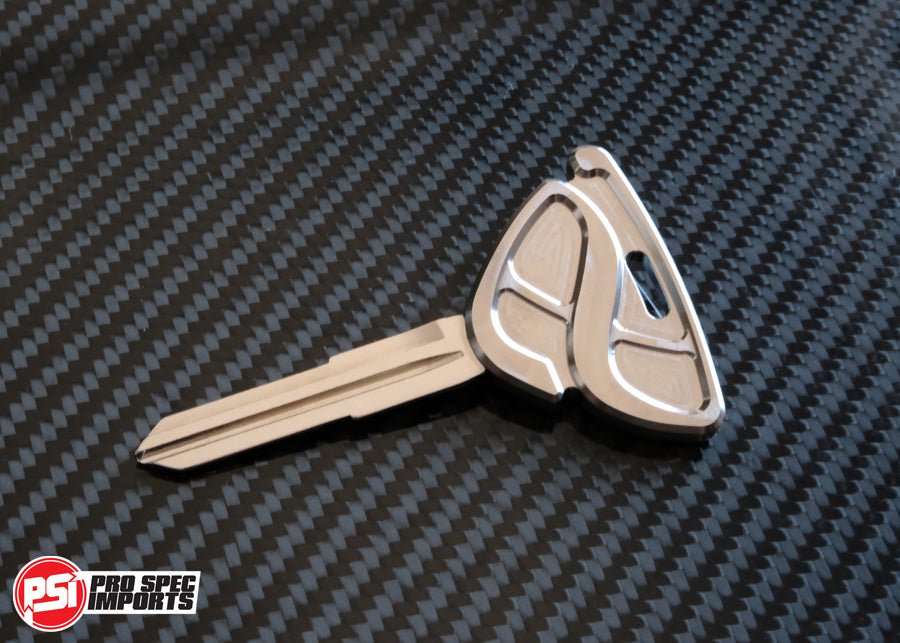 FD3S RX7 Key Blank - Machine Finish Titanium GR6 - Pro Spec Imports - KEY - -