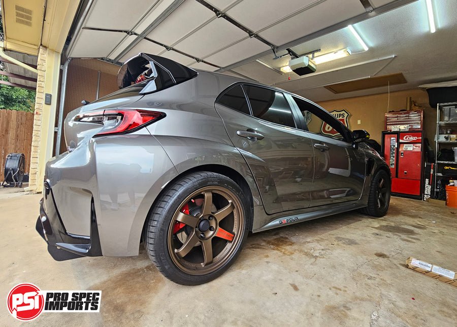 Volk Rays TE37SL & CE28SL Centre Caps - GR Yaris, GR Corolla, Camry - Billet Aluminum 6061 - T6, 60.1mm Hub Ring Hubcentric, 34mm Height - Pro Spec Imports - Bright Silver Anodised - 