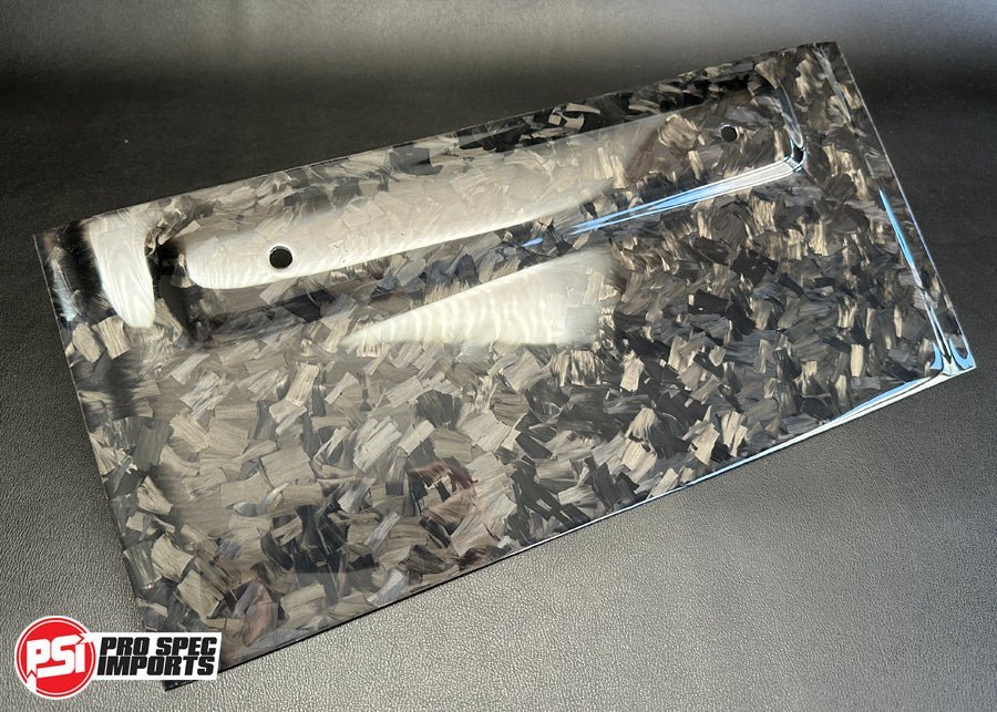 Supra Carbon Fibre Plate Garnishes & Backing Plate - COMBO DEAL - Pro Spec Imports - *PRE - ORDER* Forged Carbon Fibre - 