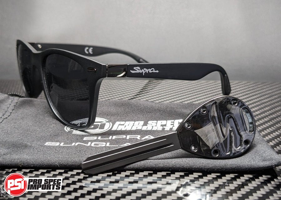 Limited Edition (99pc) Superlight Forged Carbon Supra Key + Polarized Supra Sunglasses - Pro Spec Imports - NO KEY DISPLAY CASE - 