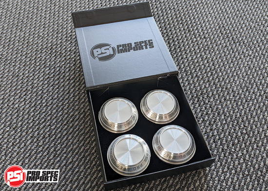 Rays TE37SL and TE37 Centre Caps - Billet CNC Alloy - To Suit Mazda RX7 FD, FC, Cosmo, RX8