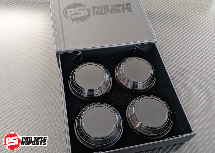 Rays TE37SL and TE37 Centre Caps - Billet CNC Alloy - To Suit Mazda RX7 FD, FC, Cosmo, RX8