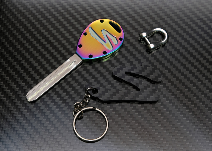 Neo Chrome - Titanium Mk4 Supra Key