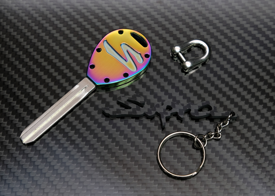サプライ・アクセサリ・グッズ Mk4 Neo Chrome Titanium Mk4 Supra Key - Unique Style Accessory – Pro