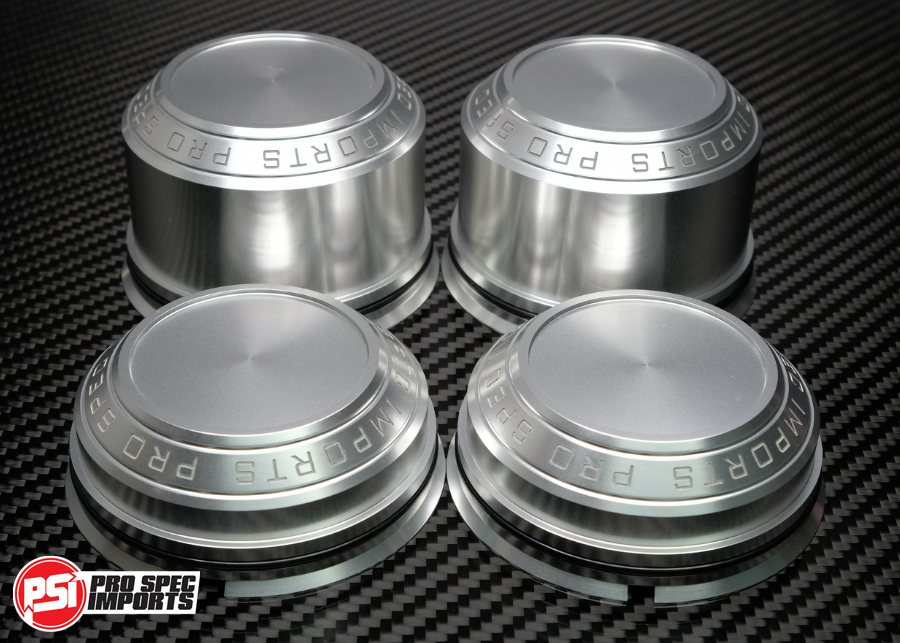 Rays TE37SL & CE28SL Centre Caps - A90 (MK5) Toyota Supra - Billet Aluminum 6061-T6, 66.6 to 73.1 Hubcentric