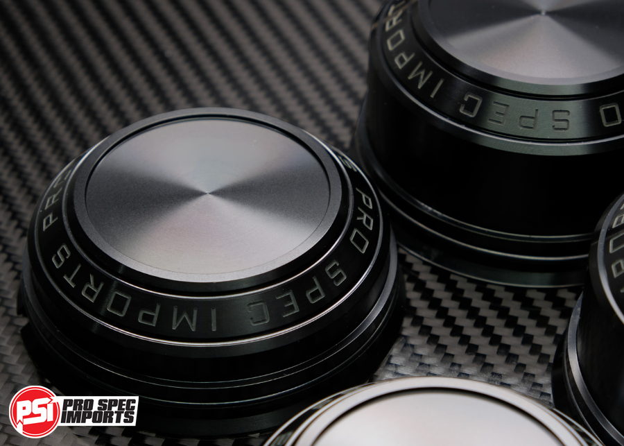 Rays TE37SL & CE28SL Centre Caps - A90 (MK5) Toyota Supra - Billet Aluminum 6061-T6, 66.6 to 73.1 Hubcentric