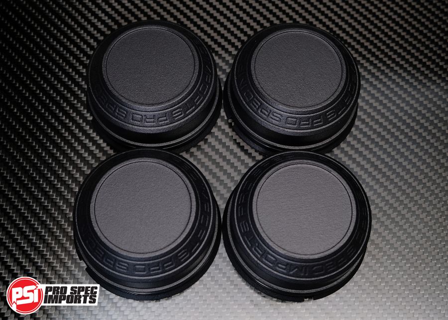 Suit Rays TE37SL Centre Caps 'Plain Top' to suit all Toyota and Lexus 5x114.3 - Chaser, MR2, Soarer, Supra, SC300 etc