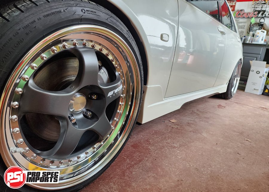 Centre Caps for Work Meister S1 3P/2P, Suit Toyota/Lexus PCD: 5x114.3, Hub Centric Ring 60.1mm to 73.1mm, 6061 - T6 Aluminium - Pro Spec Imports - Work Meister S1 3P | 18