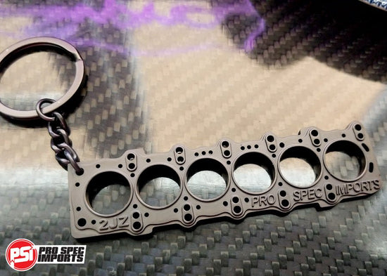 2JZ GTE Headgasket Keychain - Pro Spec Imports - -