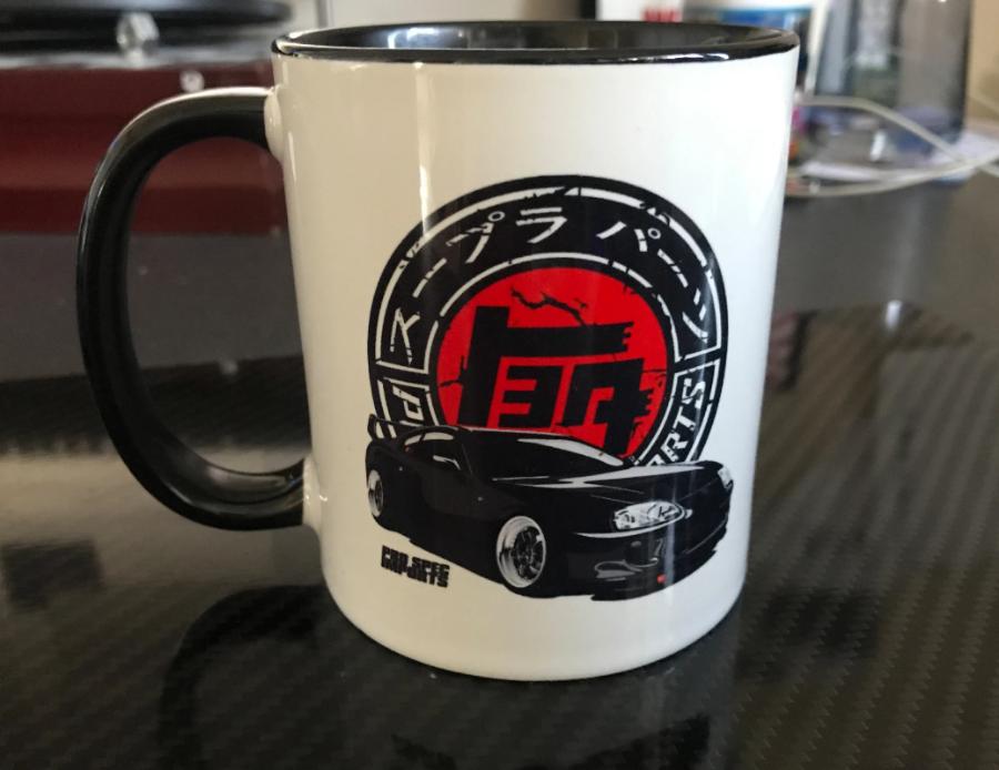 Old School Japan Supra Logo Mug - Pro Spec Imports - -