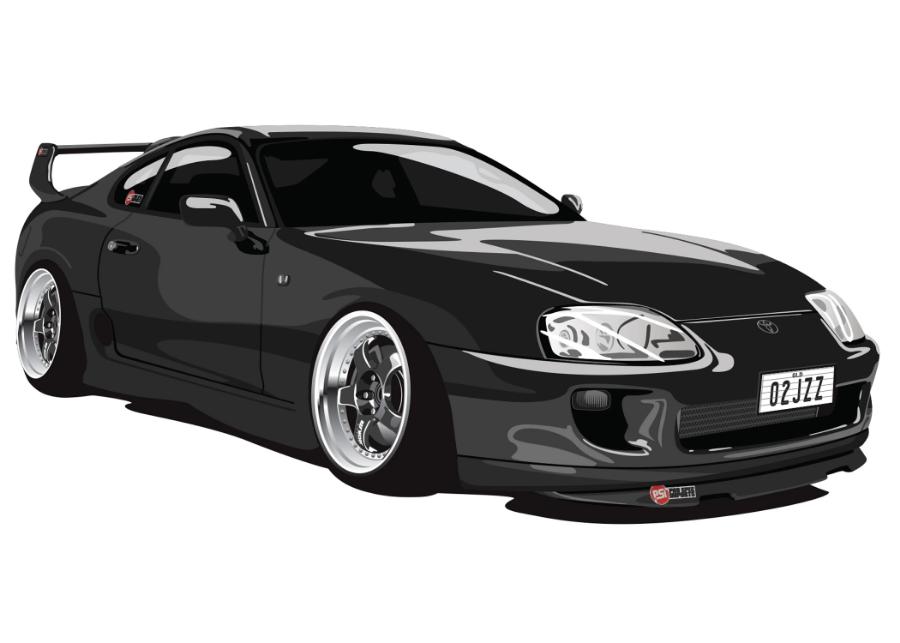 Pro Spec Imports Supra Stickers - Pro Spec Imports - 
