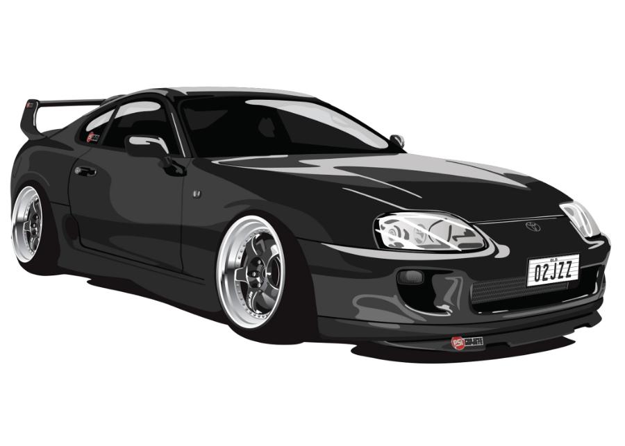 Pro Spec Imports Supra Stickers - Pro Spec Imports - -