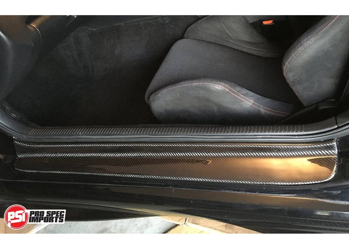 Toyota Supra A80 Mk4 Carbon Fibre Door Sills / Kick Panel Set - Pro Spec Imports - No Supra Logo Decal - 