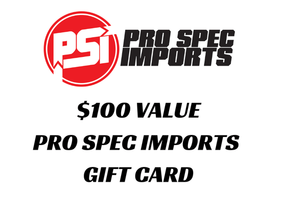 Pro Spec Imports gift card - Pro Spec Imports - A$100.00 - -