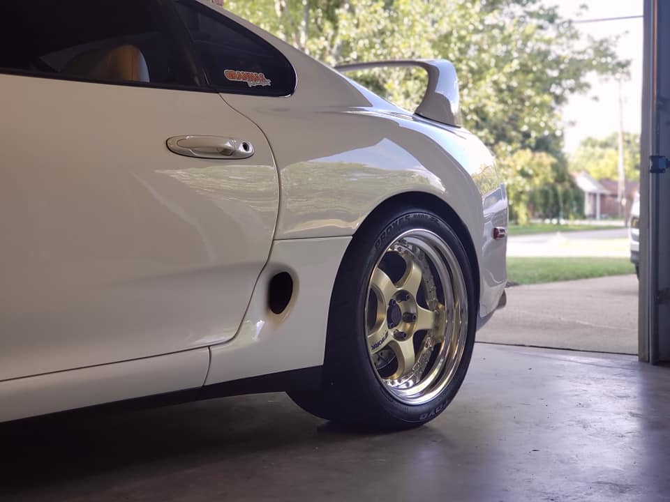 Work Meister S1 3P Centre caps - Supra Mk4 A80 Specific Hubcentric Locating - Pro Spec Imports - 18" Wheels - -
