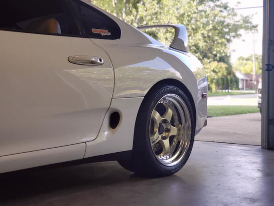 Work Meister S1 3P Centre caps - Supra Mk4 A80 Specific Hubcentric Locating - Pro Spec Imports - 18" Wheels - -