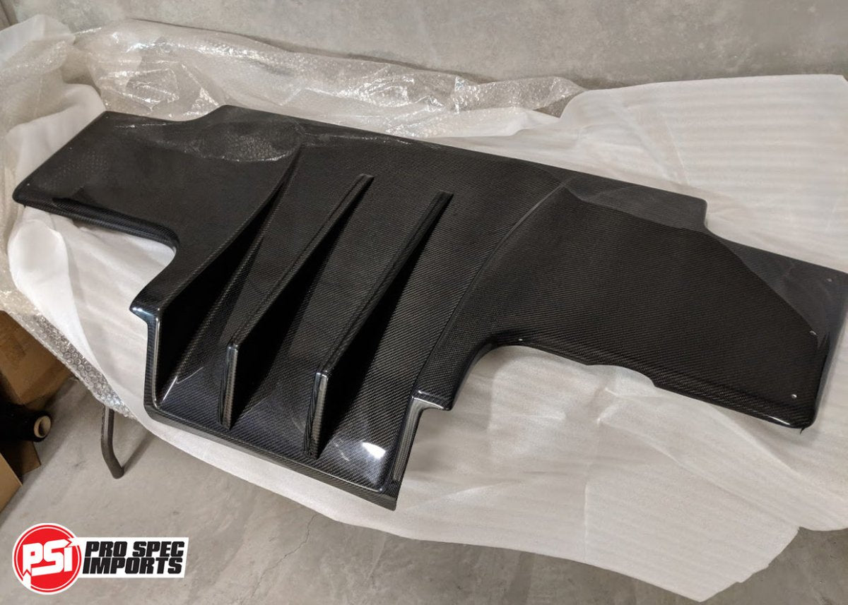 Pro Spec Style - Supra Carbon Fibre Rear Diffuser - Pro Spec Imports - NO Carbon Side Vortex Generators - 