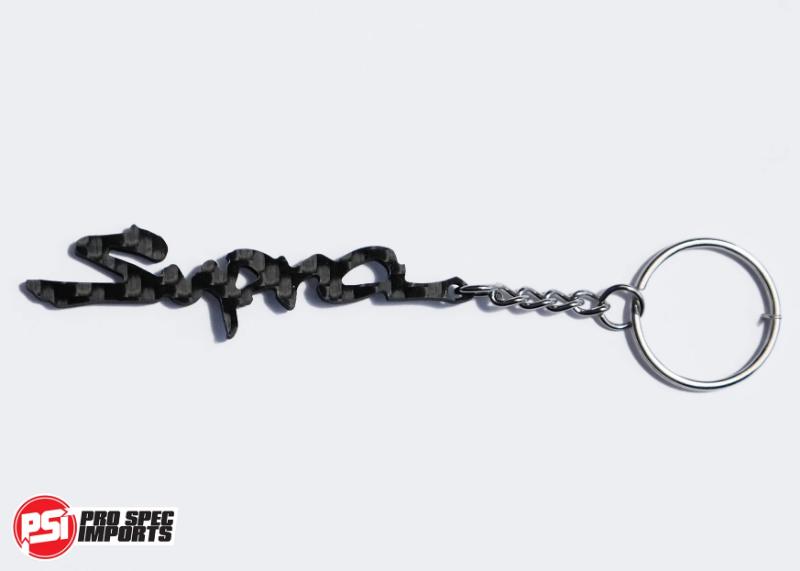Carbon COMBO TRD Style Valve Caps & Carbon Supra Key Chain - Pro Spec Imports - 