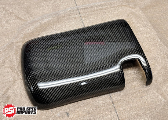 Carbon Fibre Centre Console Lid Cover Supra JZA80 Mk4 - Pro Spec Imports - -