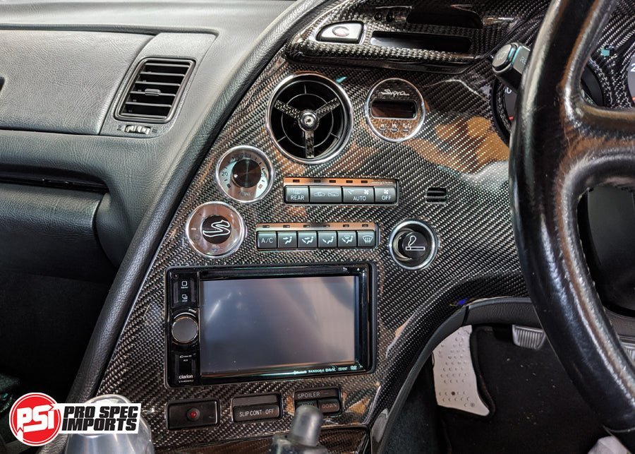 Carbon Fibre S1 Clock Face Plate - Mk4 Supra Accessory – Pro Spec