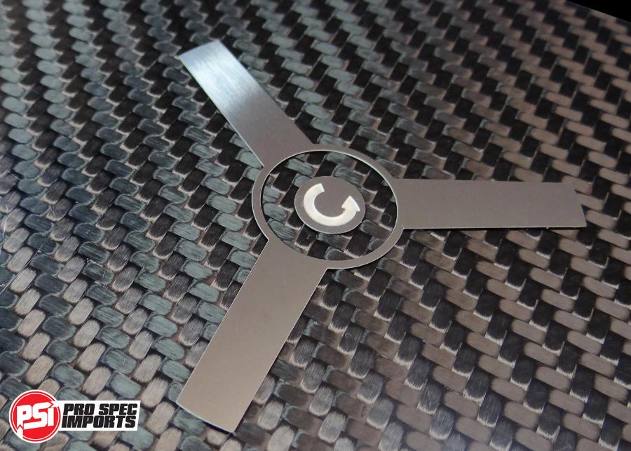 Custom Metal Vent Face Plate (2pc) - Supra - Pro Spec Imports - 2 x Brushed Stainless Vent Face Plates - 