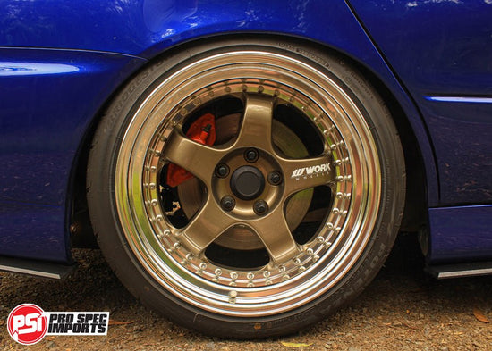 Centre Caps Work Meister S1 3P 18" Wheels - Mitsubishi, Evolution, Lancer, Galant Evo 5 6 7 8 9 10 etc - Pro Spec Imports