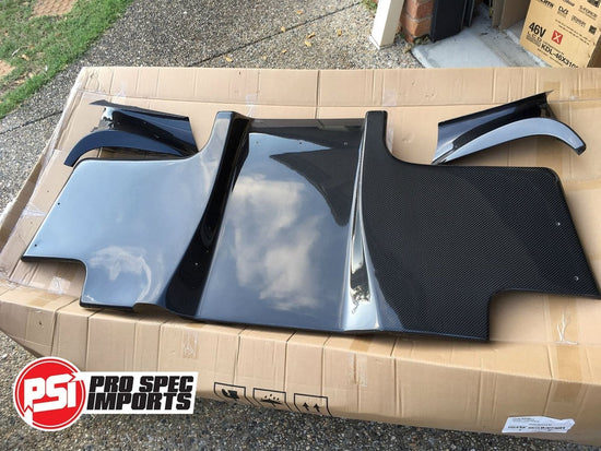 Top Secret Style - Supra Carbon Fibre Rear Diffuser - Pro Spec Imports - -