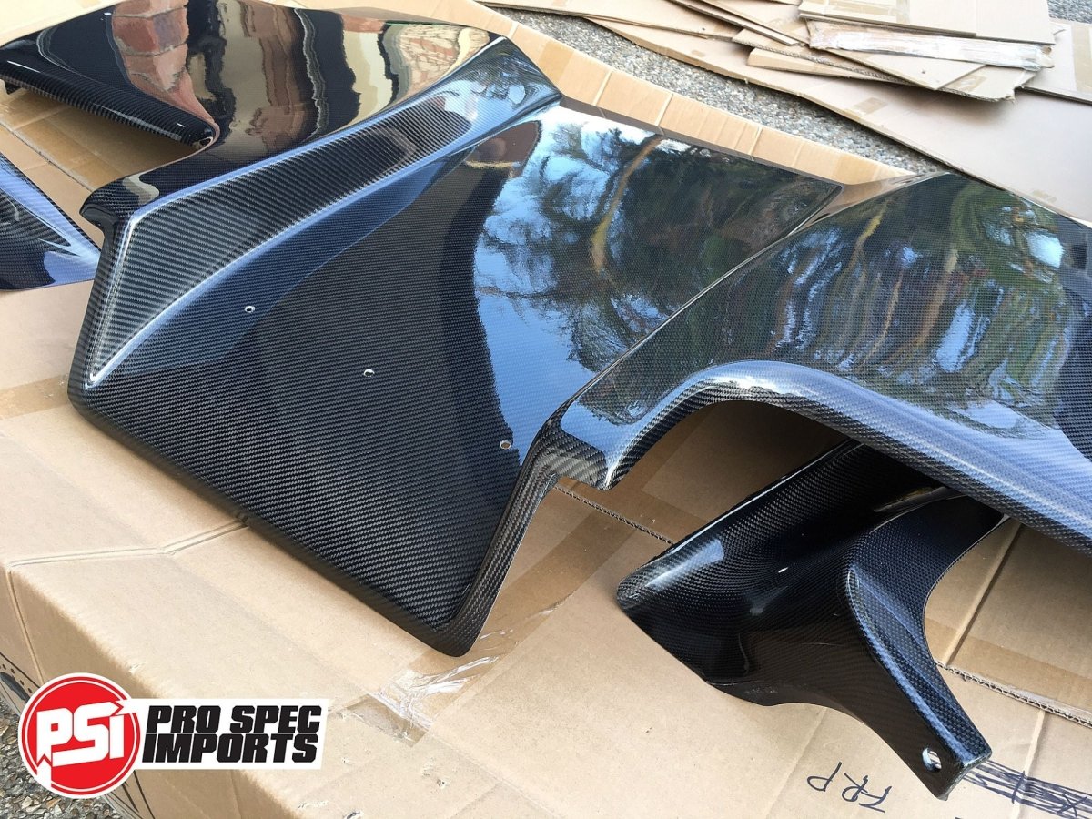 Top Secret Style - Supra Carbon Fibre Rear Diffuser - Pro Spec Imports - -