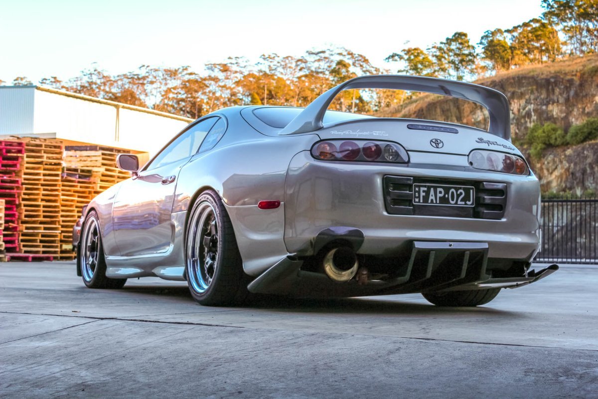 Pro Spec Style - Supra Carbon Fibre Rear Diffuser - Pro Spec Imports - ADD Carbon Side Vortex Generators - 