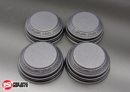 Suit Rays TE37SL Centre Caps 'Plain Top' to suit all Toyota and Lexus-Chaser, MR2, Soarer, Supra, SC300 etc-Pro Spec Imports