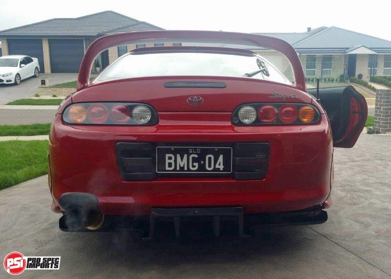 Supra Carbon Fibre Plate Garnishes & Backing Plate - COMBO DEAL - Pro Spec Imports - *PRE - ORDER* Forged Carbon Fibre - 
