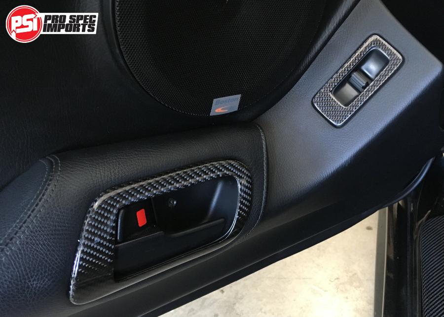 Supra Carbon Interior Set 12pc - Fits Series 2, '96 - '02 JDM Supra - Pro Spec Imports - Manual - Gloss Carbon - 
