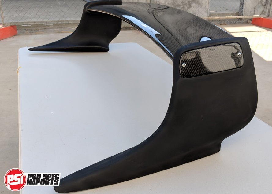 PRE - ORDER - A80 (Mk4) Supra '93 - '02 TRD Style Wing - Carbon Blade & End Caps, Fiberglass Sides - Pro Spec Imports - 