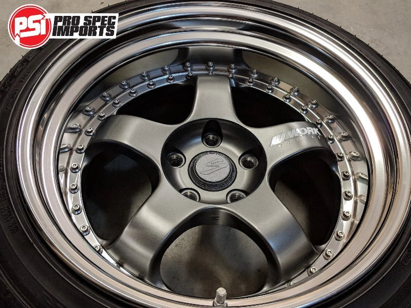 Work Meister S1 3P & 2P Centre Caps - Supra Mk4 A80 Specific Hubcentric Locating 60.1 - Black Plastic - Pro Spec Imports - Fit Work Meister S1 3P - 18