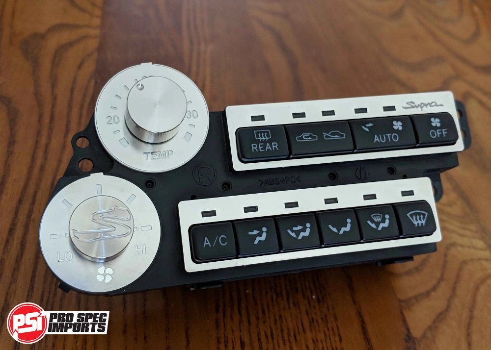 New OEM Toyota Button Set For JDM (RHD) A80 (MK4) Supra HVAC Climate Control Unit - Pro Spec Imports - 