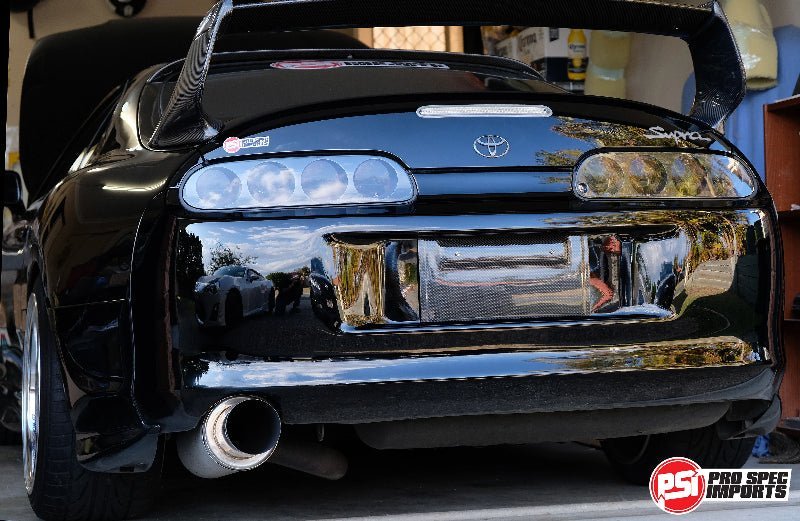 Mk4 Supra JDM Bumper Rear Backing Plate - Pro Spec Imports - *PRE - ORDER* Forged Carbon Fibre - 
