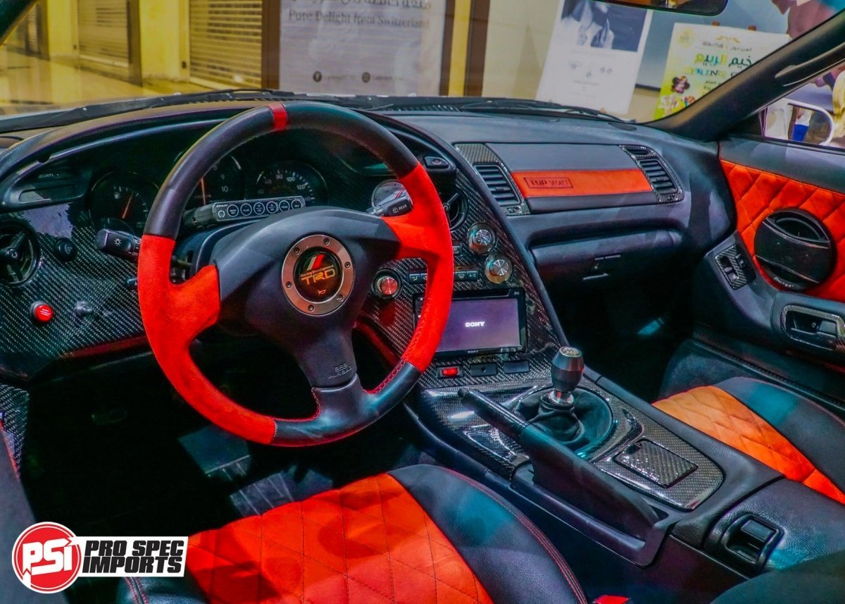 USA Supra Interior - Brushed Stainless Billet HVAC Deluxe 10pc Combo - Pro Spec Imports - Stainless Dials - 