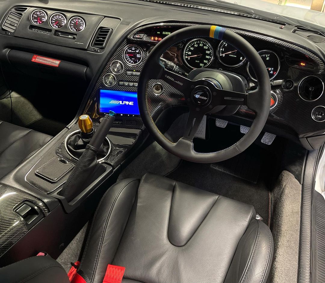 Supra Carbon Interior Set 12pc - Fits Series 1, '93 - '96 JDM Supra - Pro Spec Imports - Manual - Matte Carbon - 