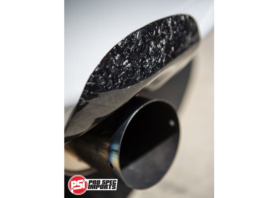 Mk4 Supra Carbon Fibre Exhaust Shield, Shroud - Forged Carbon - Pro Spec Imports - -