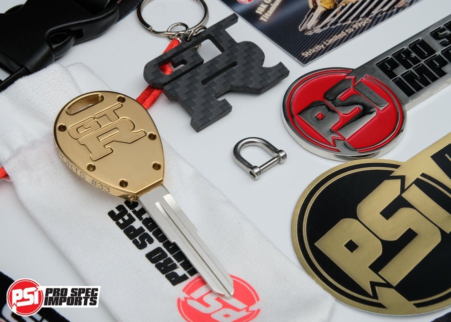Collectors Edition 18K Gold - Titanium Skyline GTR Key Blank R32