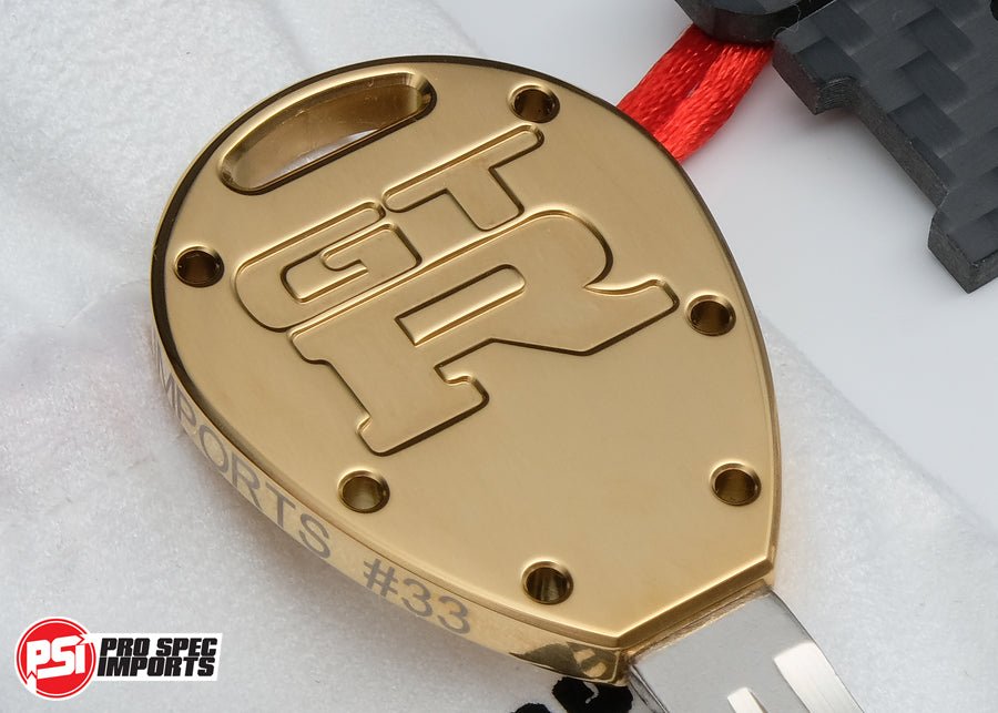 Collectors Edition 18K Gold - Titanium Skyline GTR Key Blank R32 / R33 ...