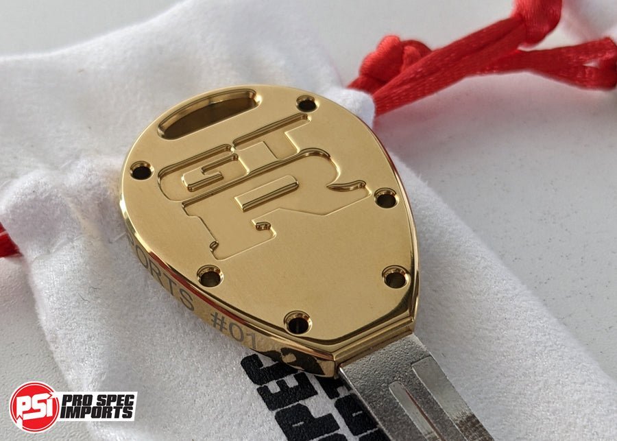 Collectors Edition 18K Gold - Titanium Skyline GTR Key Blank R32 / R33 ...