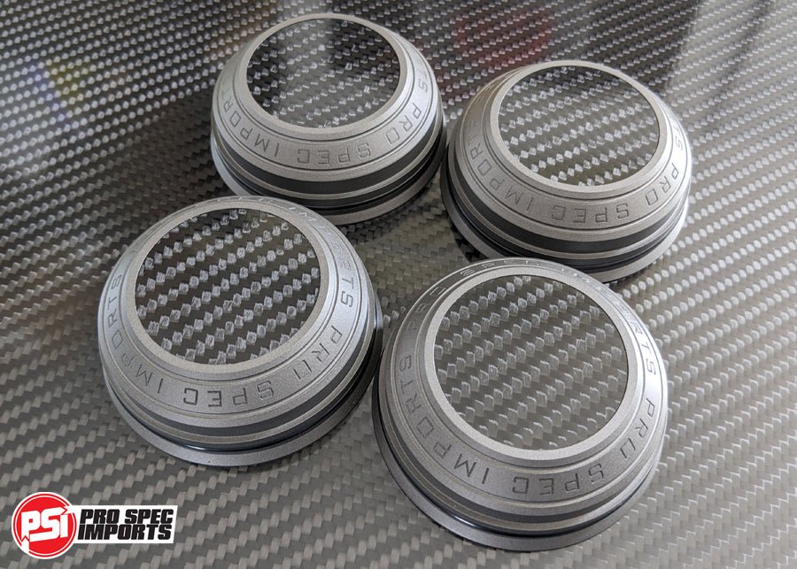 Billet CNC Centre Caps to suit Rays TE37 and TE37SL - Supra Mk4 A80 60.1mm Hubring Locating Toyota - Pro Spec Imports