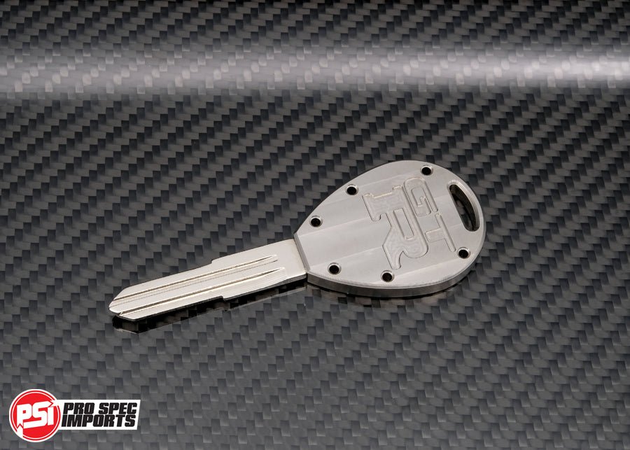 Machine Finish - Titanium R32 / R33 Skyline GTR Key - Pro Spec Imports - KEY - -